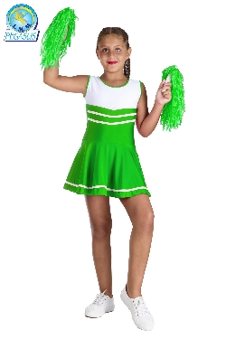 CHEERLEADER VERDE BAMBINA